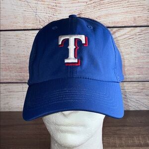 47 Brand Texas Rangers Blue Baseball Forward Collection Cap EUC
